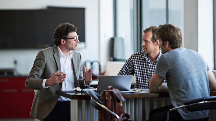 Zespół ekspertów podczas spotkania